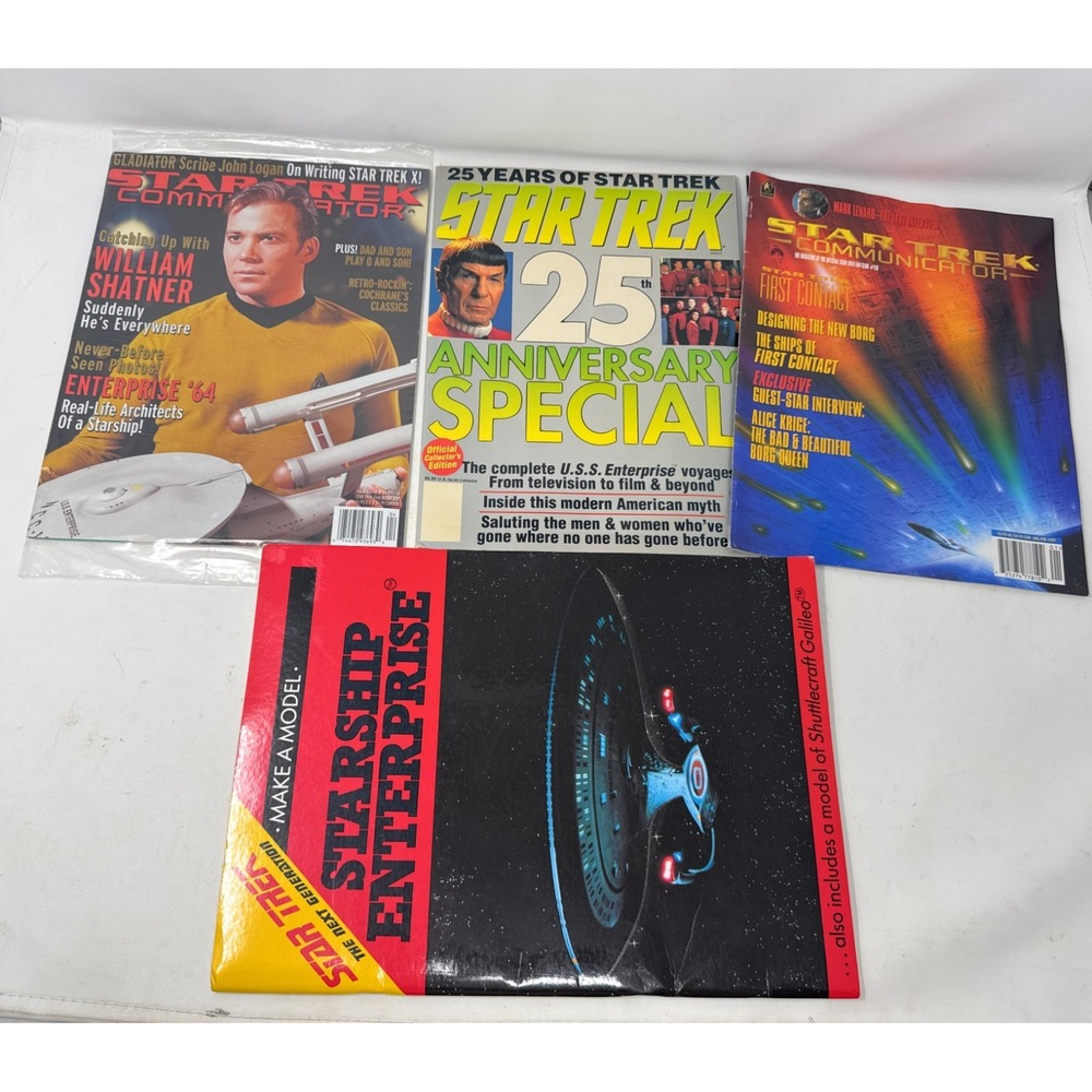 Star Trek Magazines Make a‎ Model Starship Enterprise
